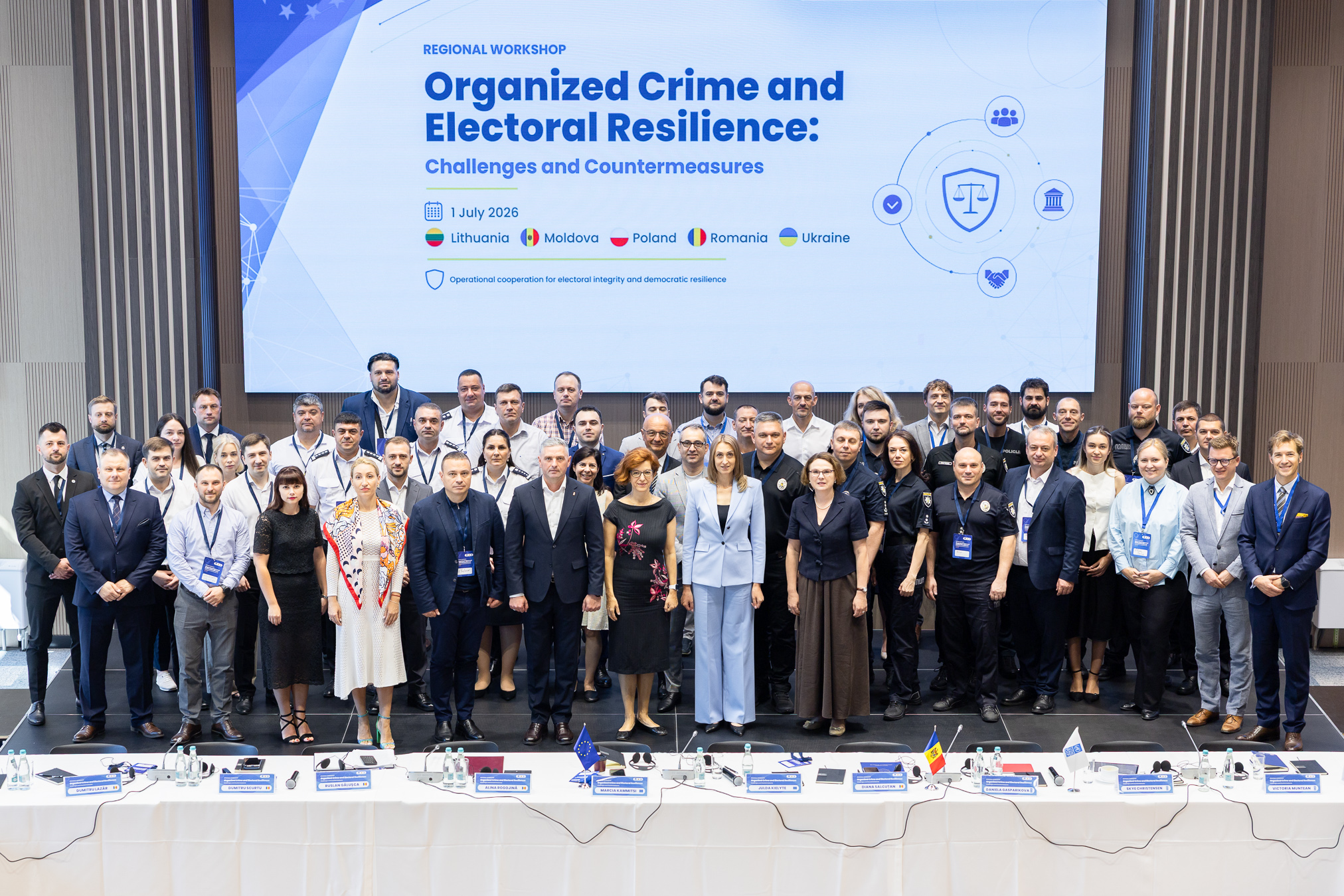 Cooperare regională pentru reziliență democratică și combaterea criminalității organizate