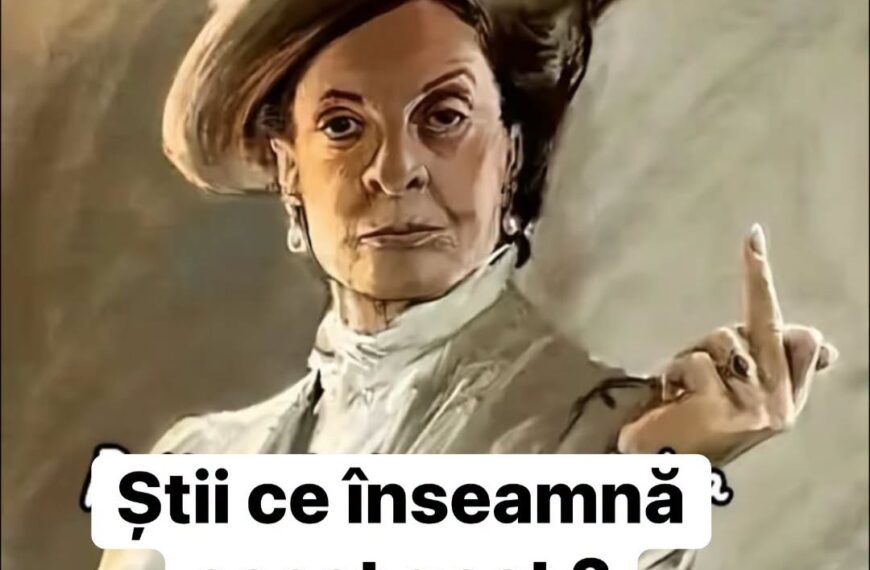 Știi ce înseamnă asta?